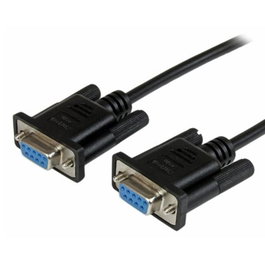 Startech SCNM9FF1MBK Adaptateur DB9 1 m Noir