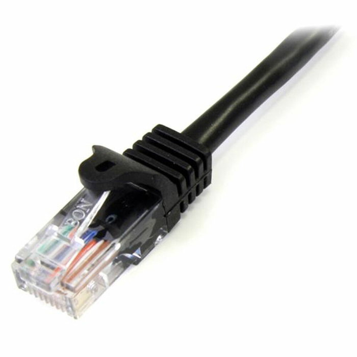 Câble Réseau Rigide UTP 6ème Catégorie Startech 45PAT1MBK 1 m Câble Réseau Rigide UTP 6ème Catégorie Startech 45PAT1MBK 1 m