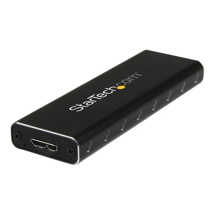 Startech Boîtier Externe SSD M.2 SATA USB 3.0 avec UASP - Noir - 10 x 3.5 x 1.5 cm Startech Boîtier Externe SSD M.2 SATA USB 3.0 avec UASP - Noir - 10 x 3.5 x 1.5 cm