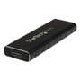Startech Boîtier Externe SSD M.2 SATA USB 3.0 avec UASP - Noir - 10 x 3.5 x 1.5 cm
