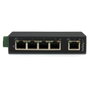 Switch Startech Ies5102 5 Ports Fast Ethernet Non Géré Montage Rail DIN 5 x RJ-45 10/100 Mbps