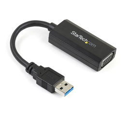 Startechcom USB32VGAV Adaptateur USB 3.0 vers VGA avec contrôleurs intégrés, résolution jusqu'à 1920x1200, alimenté par USB, pour multi-moniteur