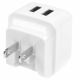 Startech Chargeur mural USB 2 ports 17 W USB2PACWH Blanc