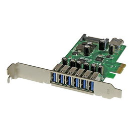 StarTech.com PEXUSB3S7 Adaptateur PCI Express 7 ports USB 3.0