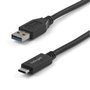 StarTech.com USB-A vers USB-C 3.2 Gen 2 Câble Charge et Synchro 10 Gbps 1 m Noir