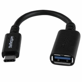 Startechcom Adaptateur USB-C vers USB-A USB 3.2 Gen 1, 15 cm, Noir