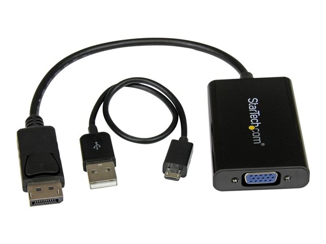 Adaptateur DisplayPort vers SVGA Startech DP2VGAA Noir