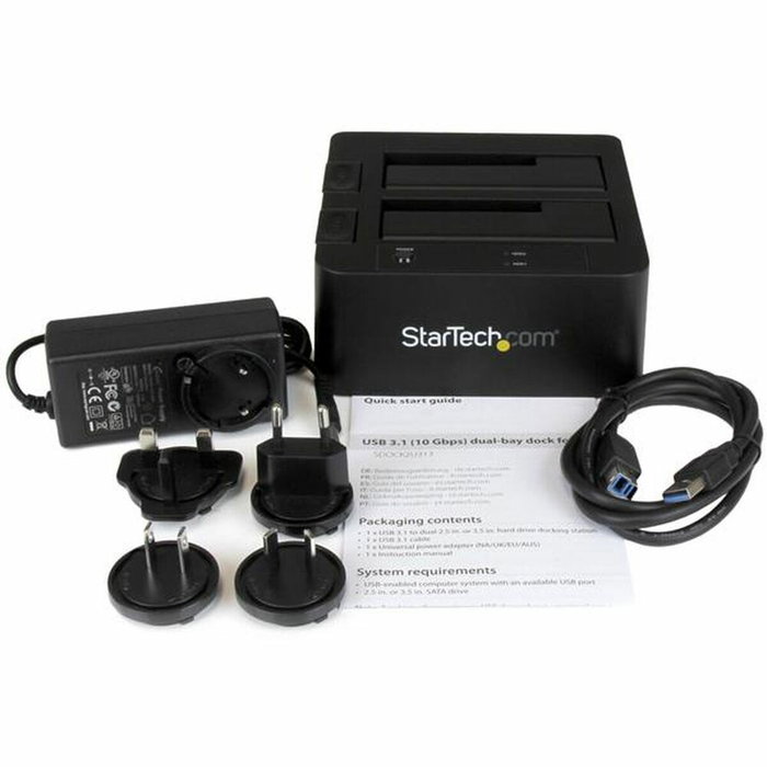 Base Startech SDOCK2U313 Disque dur Base Startech SDOCK2U313 Disque dur