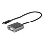 StarTech.com CDP2VGAEC - Adaptateur USB-C vers VGA pour vidéo haute définition, compatible DisplayPort et Thunderbolt 3