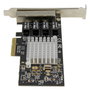 Startechcom Carte réseau Gigabit Ethernet 4 ports RJ45 PCIe Intel I350-AM4 PXE