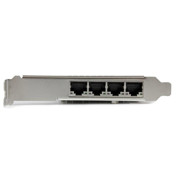 Startechcom Carte réseau Gigabit Ethernet 4 ports RJ45 PCIe Intel I350-AM4 PXE Startechcom Carte réseau Gigabit Ethernet 4 ports RJ45 PCIe Intel I350-AM4 PXE