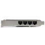 Startechcom Carte réseau Gigabit Ethernet 4 ports RJ45 PCIe Intel I350-AM4 PXE