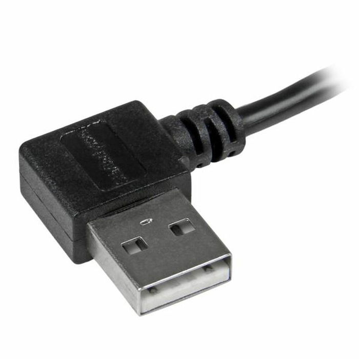 Câble USB vers Micro USB Startech USB2AUB2RA1M Noir