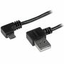 Câble USB vers Micro USB Startech USB2AUB2RA2M Noir