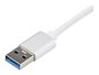 StarTech.com Adaptateur USB 3.0 vers RJ45 Gigabit Ethernet Réseau pour MacBook Chromebook