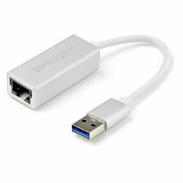 StarTech.com Adaptateur USB 3.0 vers Gigabit Ethernet RJ45 Argent