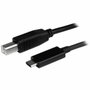 StarTech.com Câble USB 2.0 USB-B vers USB-C, 1m, Noir