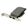 Startech ST20000SPEXI Carte réseau PCI Express 10GbE 2 ports RJ45 Chipset Intel X540