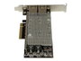 Startech ST20000SPEXI Carte réseau PCI Express 10GbE 2 ports RJ45 Chipset Intel X540