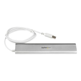 StarTech.com Hub USB 3.0 à 7 ports ST73007UA Argent et Blanc