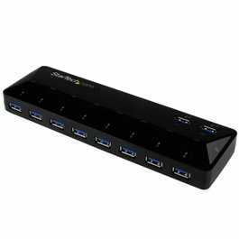 Startechcom Hub USB 3.0 10 ports avec charge et commutateur