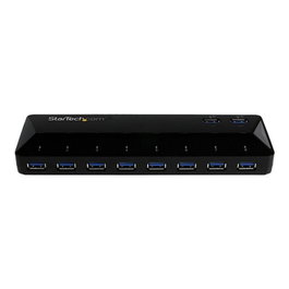 StarTech.com Hub USB 3.0 à 10 ports ST103008U2C Noir