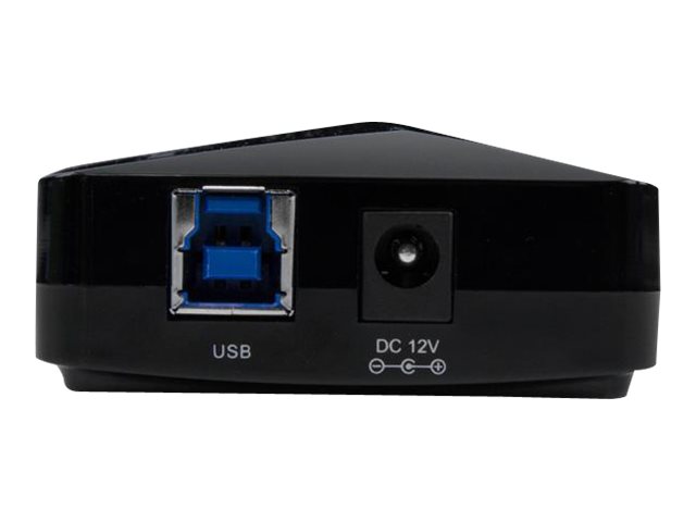 Startechcom Hub USB 3.0 10 Ports avec Charge et Partage de Périphériques, Concentrateur 10 en 1