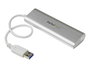StarTech.com Hub USB 3.0 Type A 4 Ports Portable en Aluminium