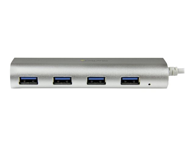 StarTech.com Hub USB 3.0 Type A 4 Ports Portable en Aluminium StarTech.com Hub USB 3.0 Type A 4 Ports Portable en Aluminium