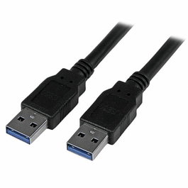 Startechcom Câble USB 3.0 de 3m USB Type A mâle vers USB Type A mâle, noir