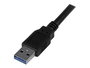 StarTech.com Cable USB 3.0 3 mètres USB Type A Mâle vers Mâble UUSB3AAM3M