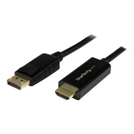 StarTech.com Adaptateur DisplayPort vers HDMI 4K Ultra HD 3m Noir