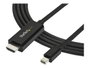 Startechcom Mini DisplayPort vers HDMI 3m 4K 30Hz Cable Adaptateur Noir