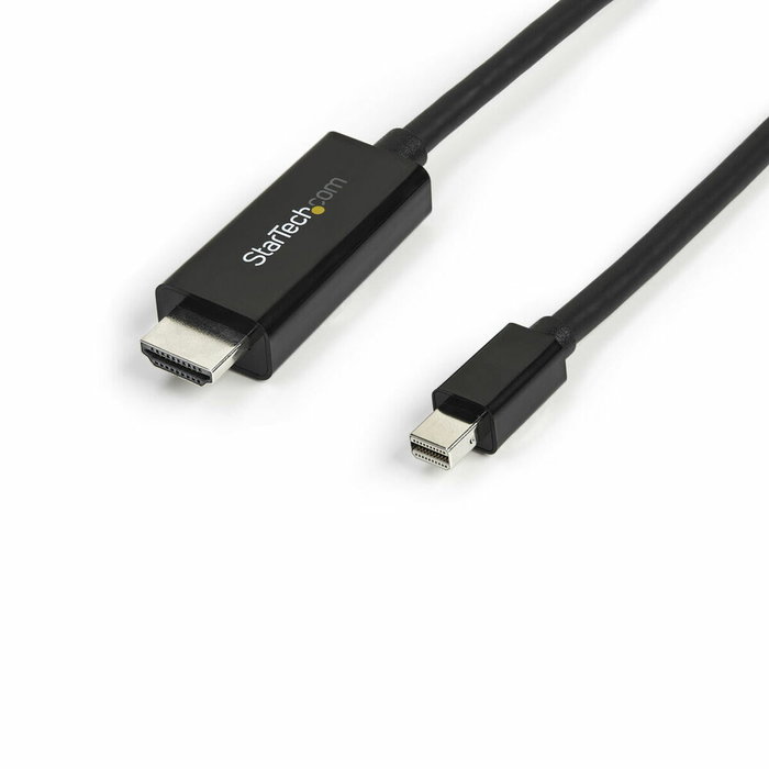 StarTech.com Câble adaptateur Mini DisplayPort vers HDMI 3 m 4K 30Hz Noir
