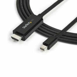 StarTech.com Câble adaptateur Mini DisplayPort vers HDMI 3 m 4K 30Hz Noir