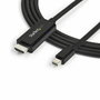 Adaptateur Mini DisplayPort vers HDMI Startech MDP2HDMM3MB 3 m Noir