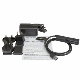 Startechcom Câble adaptateur USB 3.1 vers SATA 10 Gb/s, Noir