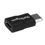 Startechcom Adaptateur USB-C vers Micro-USB Mâle à Femelle USB 2.0 Compact Charge Synchro