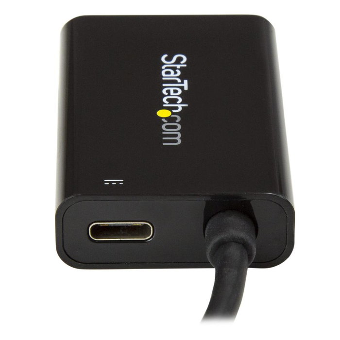 Startechcom CDP2HDUCP Adaptateur USB-C vers HDMI 2.0 avec Power Delivery 60W 4K 60Hz Plug and Play noir