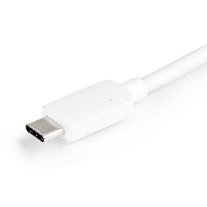 Startechcom Adaptateur multipuports USB-C HDMI 4K, USB 3.0 et Power Delivery 60W - Blanc Startechcom Adaptateur multipuports USB-C HDMI 4K, USB 3.0 et Power Delivery 60W - Blanc