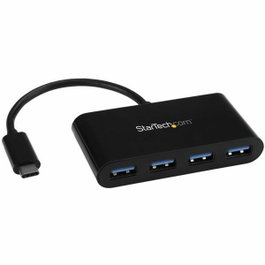 Startechcom Hub USB-C vers 4 ports USB 3.0 HB30C4AB