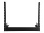 StarTech.com Rack de Montage 8U 2 Colonnes Bureau Open Frame pour Equipements 19 Pouces