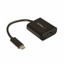 Adaptateur USB C vers DisplayPort Startech CDP2DP Noir