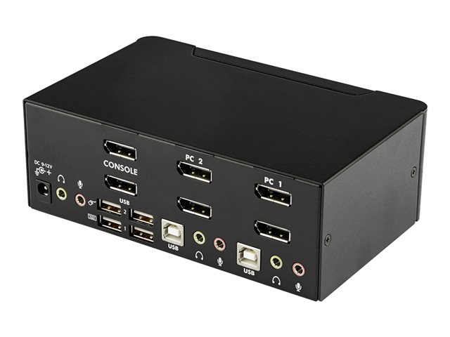StarTech.com SV231DPDDUA2 Switch KVM DisplayPort 2 Ports 4K 60Hz USB StarTech.com SV231DPDDUA2 Switch KVM DisplayPort 2 Ports 4K 60Hz USB