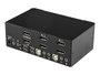 StarTech.com SV231DPDDUA2 Switch KVM DisplayPort 2 Ports 4K 60Hz USB