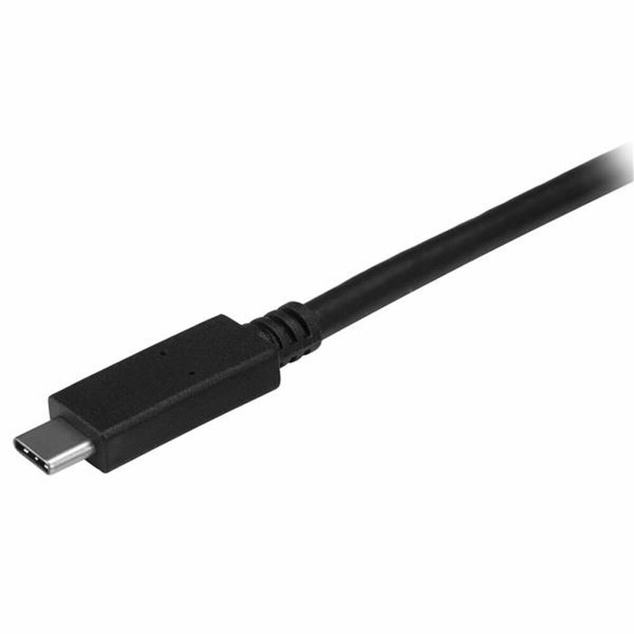 Câble USB C Startech USB31C5C1M 10 Gbps 1 m Noir Câble USB C Startech USB31C5C1M 10 Gbps 1 m Noir