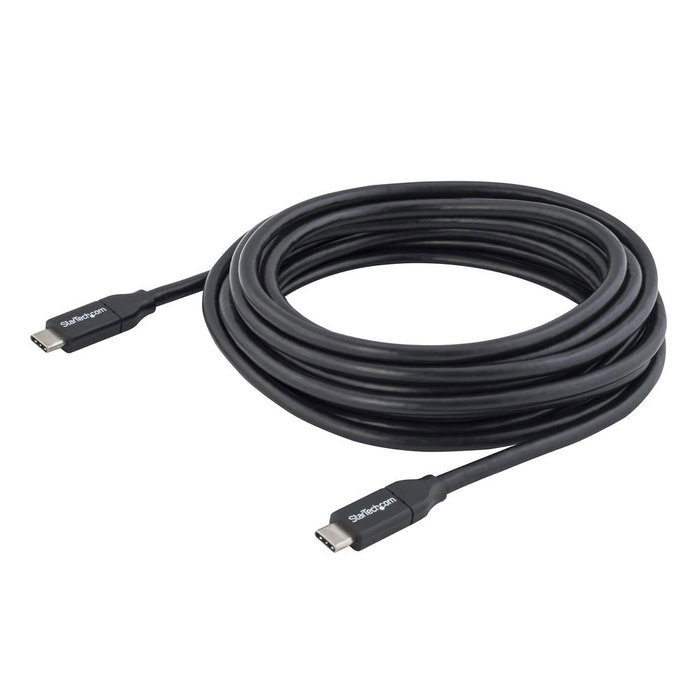 Startech USB-C 4 mètres Câble avec Power Delivery 5A USB 2.0 Certifié USB-IF Réf USB2C5C4M
