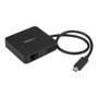 Startechcom USB-C Docking Station avec HDMI, USB 3.0 et Gigabit Ethernet, 4K 30Hz, Noir