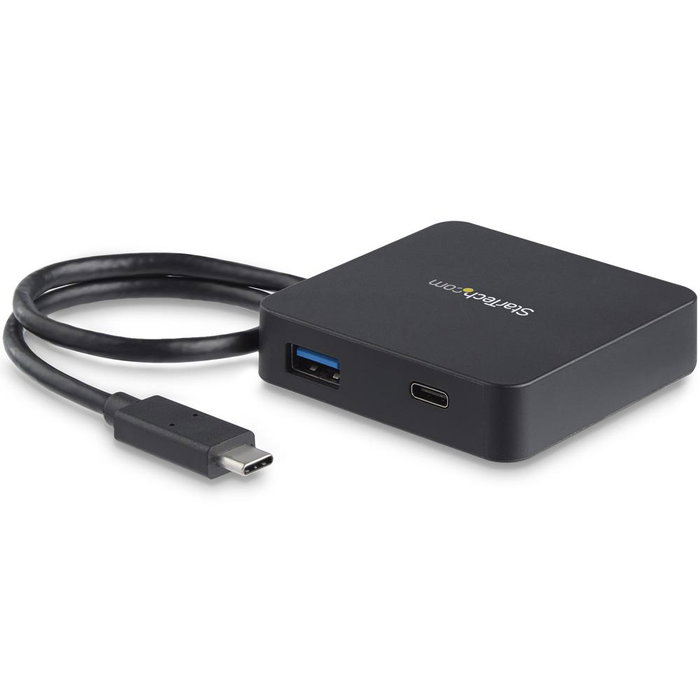 Startechcom USB-C Docking Station avec HDMI, USB 3.0 et Gigabit Ethernet, 4K 30Hz, Noir