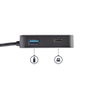 Startechcom USB-C Docking Station avec HDMI, USB 3.0 et Gigabit Ethernet, 4K 30Hz, Noir
